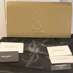 -SOLD- Brand New - YSL Belle De Jour clutch